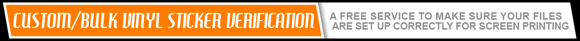 Custom Sticker Artwork Verification logo